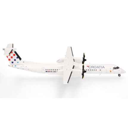 MODEL BOMARDIER DASH 8 Q400 CROATIA AIRLINES 9A-CQE