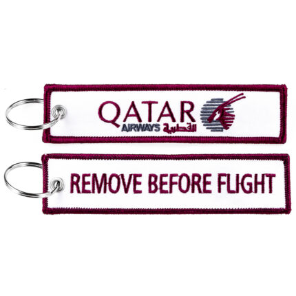 BRELOCZEK QATAR AIRWAYS REMOVE BEFORE FLIGHT