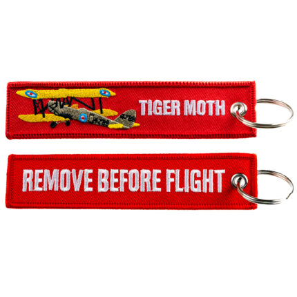 BRELOCZEK REMOVE BEFORE FLIGHT TIGER MOTH